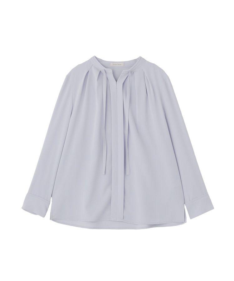 Green Parks「リボンブラウス」|シャツ・ブラウス|Gray