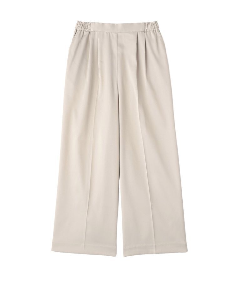 YECCA VECCA「裏起毛サテンリラックスパンツ」|その他|