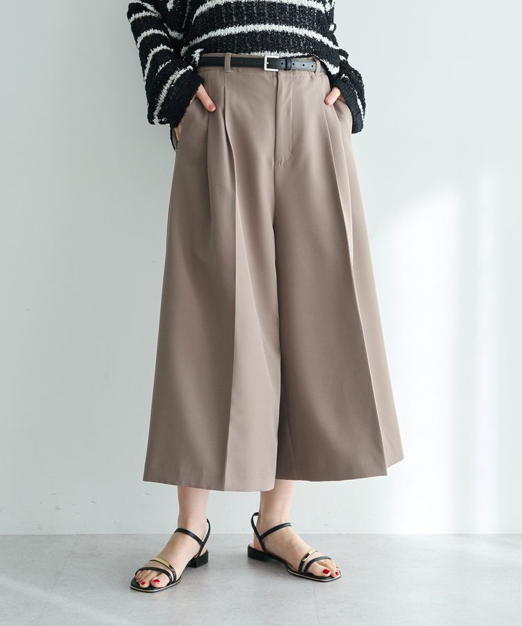 YECCA VECCA「ベルトSETクロップド丈パンツ」|その他|