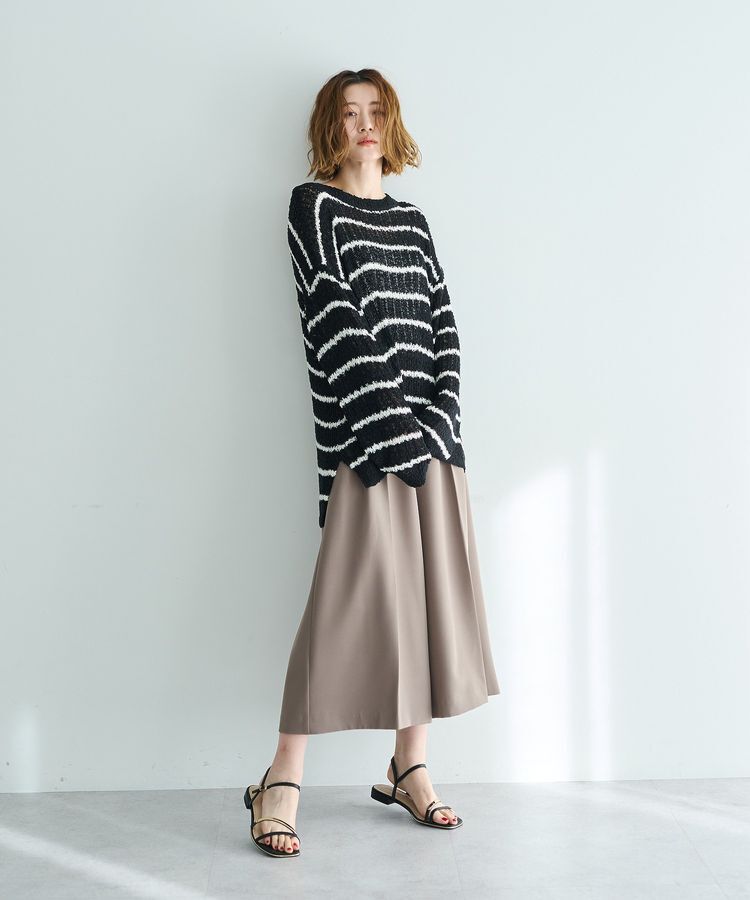 YECCA VECCA「ベルトSETクロップド丈パンツ」|その他|