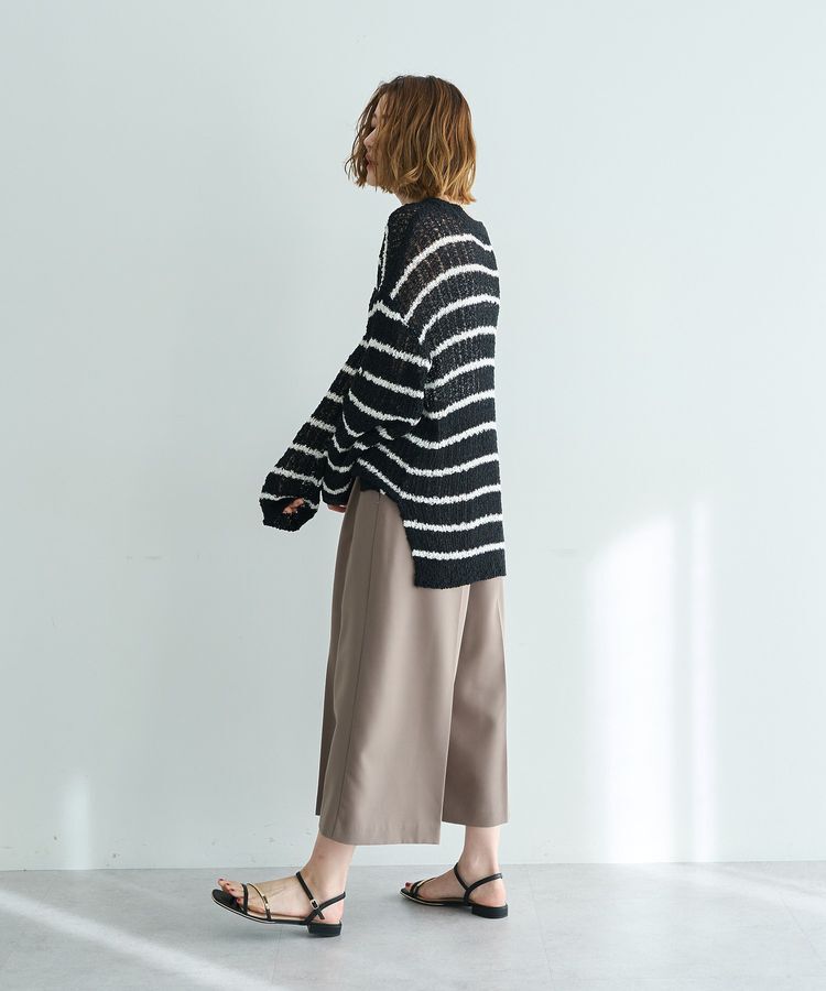 YECCA VECCA「ベルトSETクロップド丈パンツ」|その他|