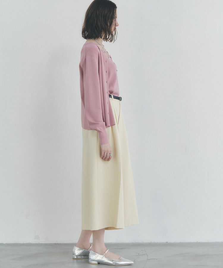 YECCA VECCA「ベルトSETクロップド丈パンツ」|その他|