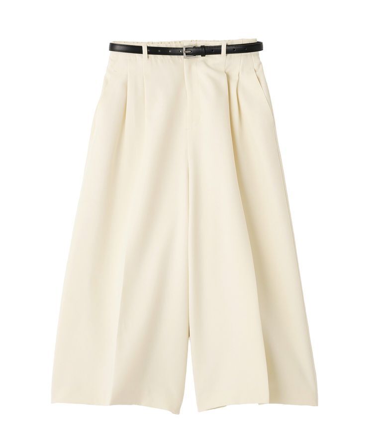 YECCA VECCA「ベルトSETクロップド丈パンツ」|その他|