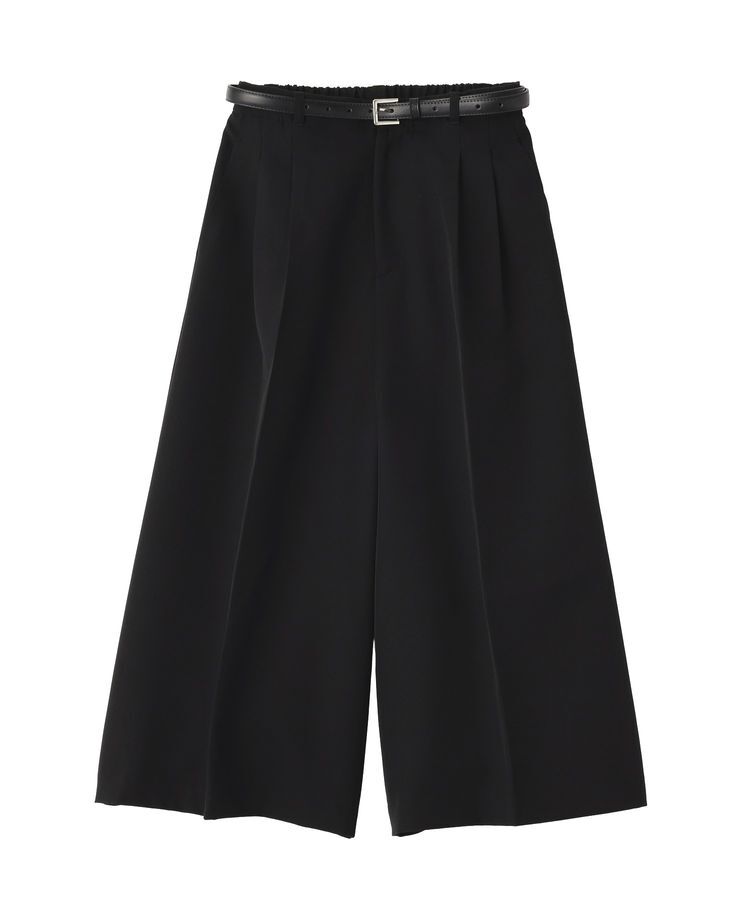 YECCA VECCA「ベルトSETクロップド丈パンツ」|その他|