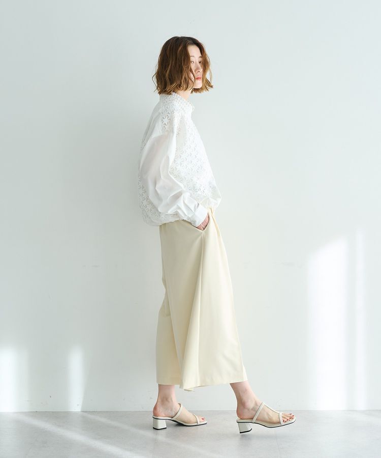 YECCA VECCA「ベルトSETクロップド丈パンツ」|その他|