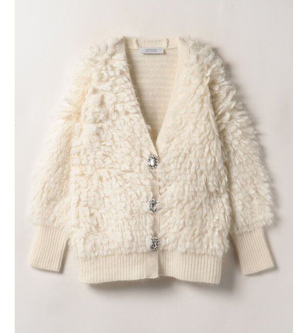 LOULOU WILLOUGHBY「【LOULOU WILLOUGHBY】トイプードルカーディガン」|カーディガン|