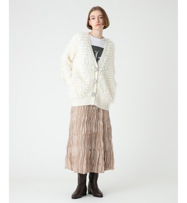 LOULOU WILLOUGHBY「【LOULOU WILLOUGHBY】トイプードルカーディガン」|カーディガン|