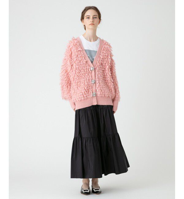 LOULOU WILLOUGHBY「【LOULOU WILLOUGHBY】トイプードルカーディガン」|カーディガン|