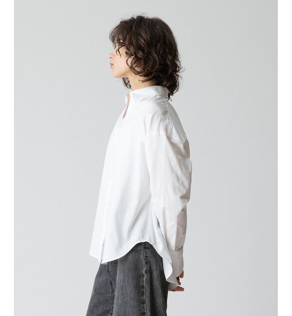 allureville「コットンデザインスリーブブラウス」|シャツ・ブラウス|