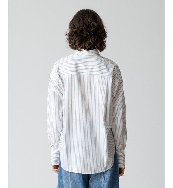 allureville「コットンデザインスリーブブラウス」|シャツ・ブラウス|