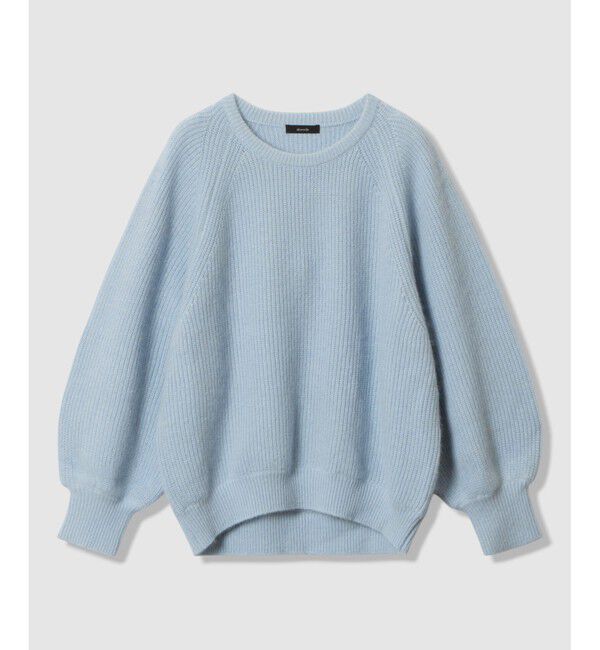 allureville「片畦プルオーバー」|ニット・セーター|