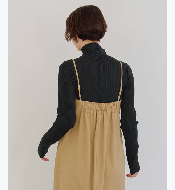 titivate「ランダムリブハイネックニット」|ニット・セーター|