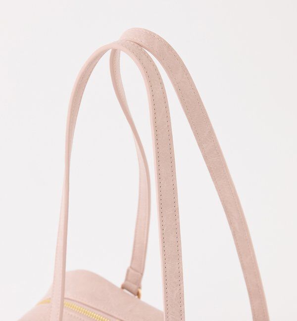  「ハートミラー付きスクエアボストンバッグ」|ショルダー・メッセンジャー|