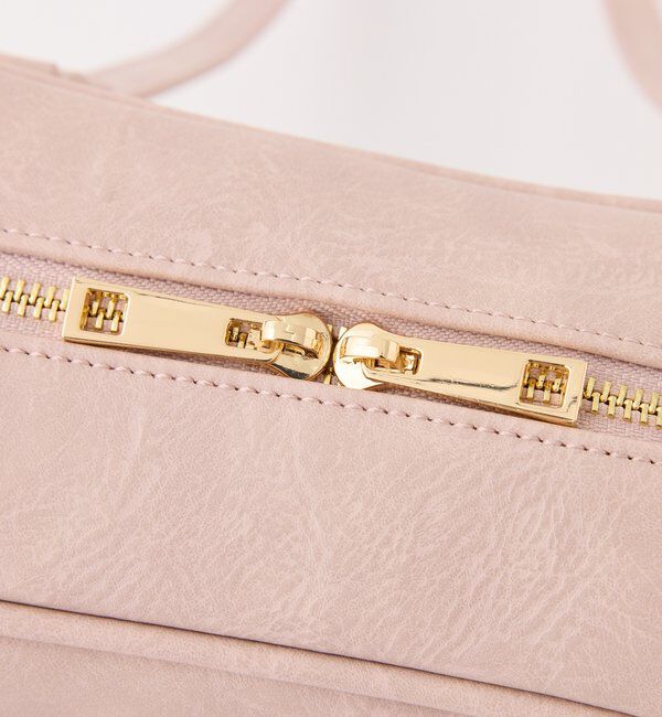  「ハートミラー付きスクエアボストンバッグ」|ショルダー・メッセンジャー|