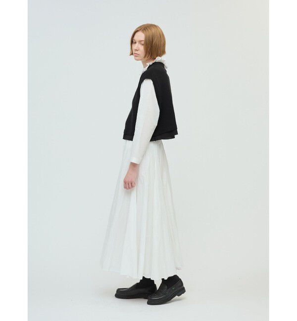 mizuiro ind「mizuiro ind ボリュームフレアスカート」|スカート|