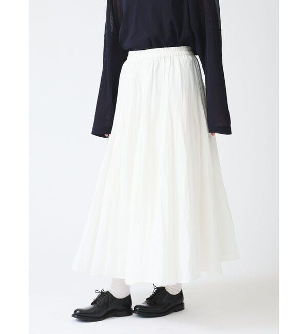 mizuiro ind「mizuiro ind ボリュームフレアスカート」|スカート|