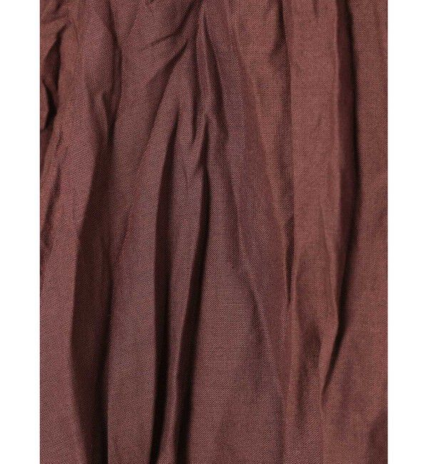 mizuiro ind「mizuiro ind ボリュームフレアスカート」|スカート|