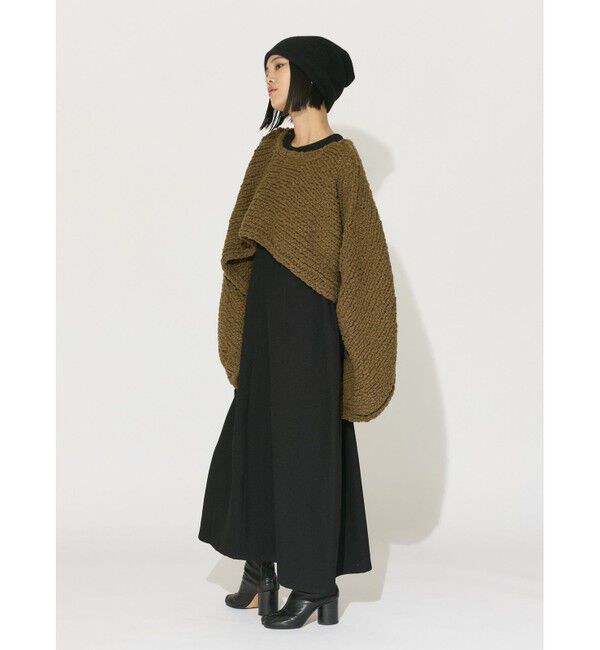 MIDIUMISOLID「MIDIUMISOLID for Ladies ケープボレロ」|ニット・セーター|