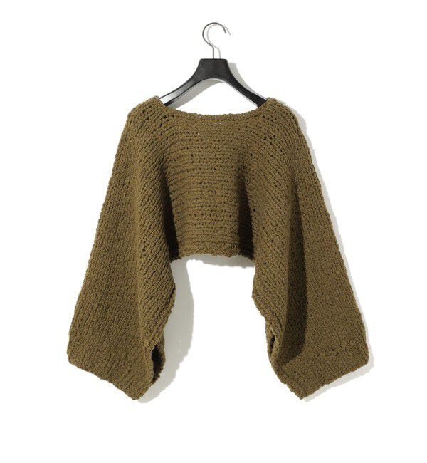 MIDIUMISOLID「MIDIUMISOLID for Ladies ケープボレロ」|ニット・セーター|