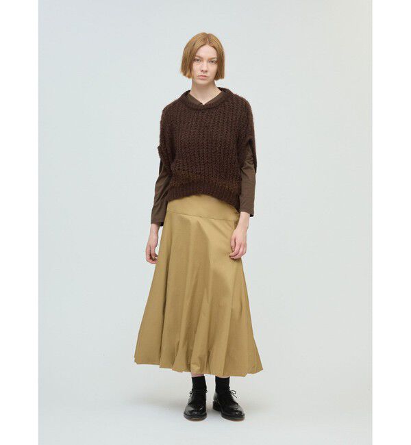 mizuiro ind「mizuiro ind ロングフレアバルーンスカート」|スカート|