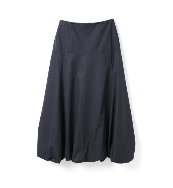 mizuiro ind「mizuiro ind ロングフレアバルーンスカート」|スカート|ネイビー