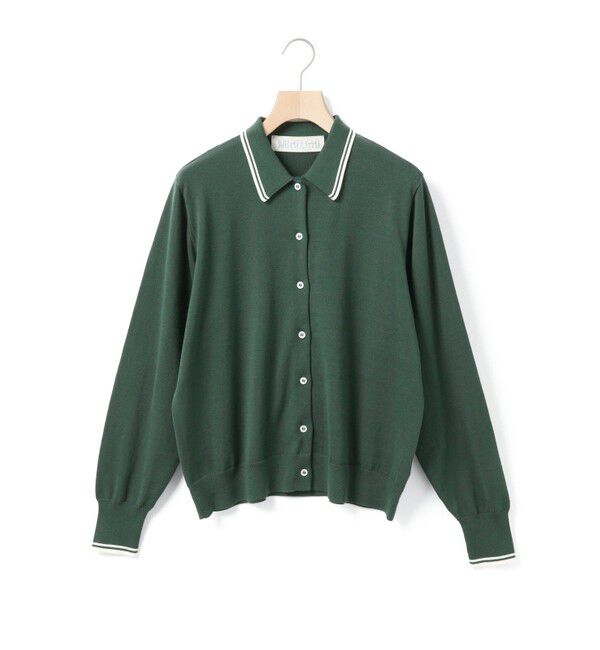 MidiUmi「MidiUmi ポロニットカーディガン」|カーディガン|