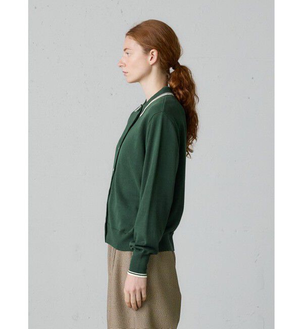 MidiUmi「MidiUmi ポロニットカーディガン」|カーディガン|