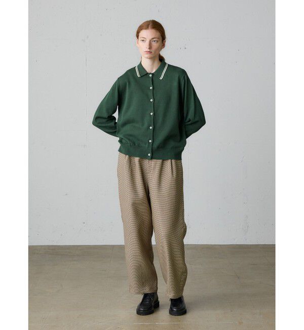 MidiUmi「MidiUmi ポロニットカーディガン」|カーディガン|