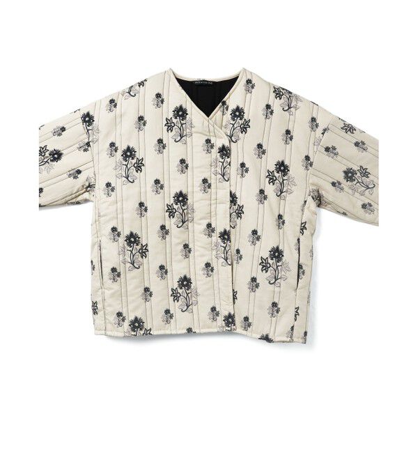 mizuiro ind「mizuiro ind プリントキルティングジャケット」|その他|