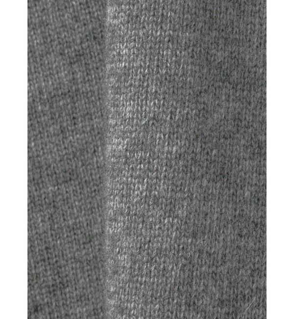 mizuiro ind「mizuiro ind ワイドVネックカーディガン」|カーディガン|