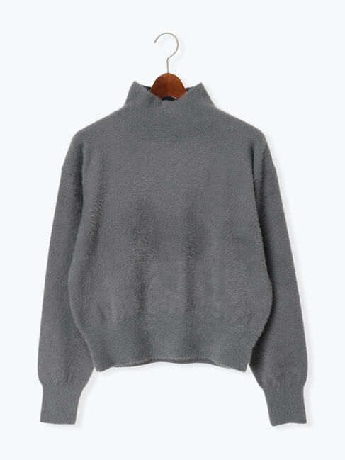 Te chichi「【宮本茉由着用】ハイネックフェザーニット」|ニット・セーター|