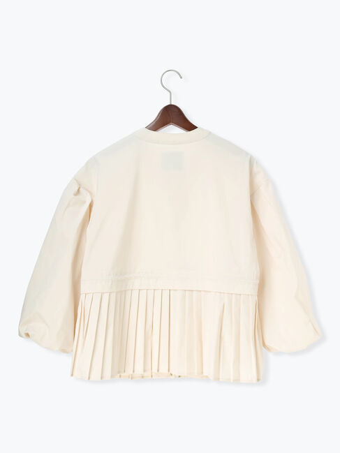 Te chichi「袖バルーンペプラムプリーツブルゾン」|ブルゾン・スタジャン|