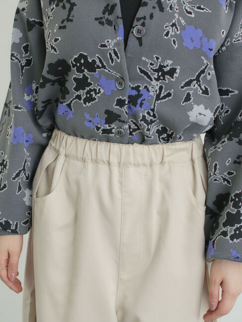 Samansa Mos2「サイド深タックバレルパンツ」|その他|