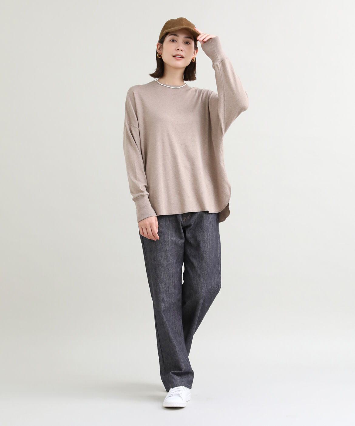 DAY by DAY it&rsquo;s international「クルーネックニット《オーガニックエアーコットン》」|ニット・セーター|