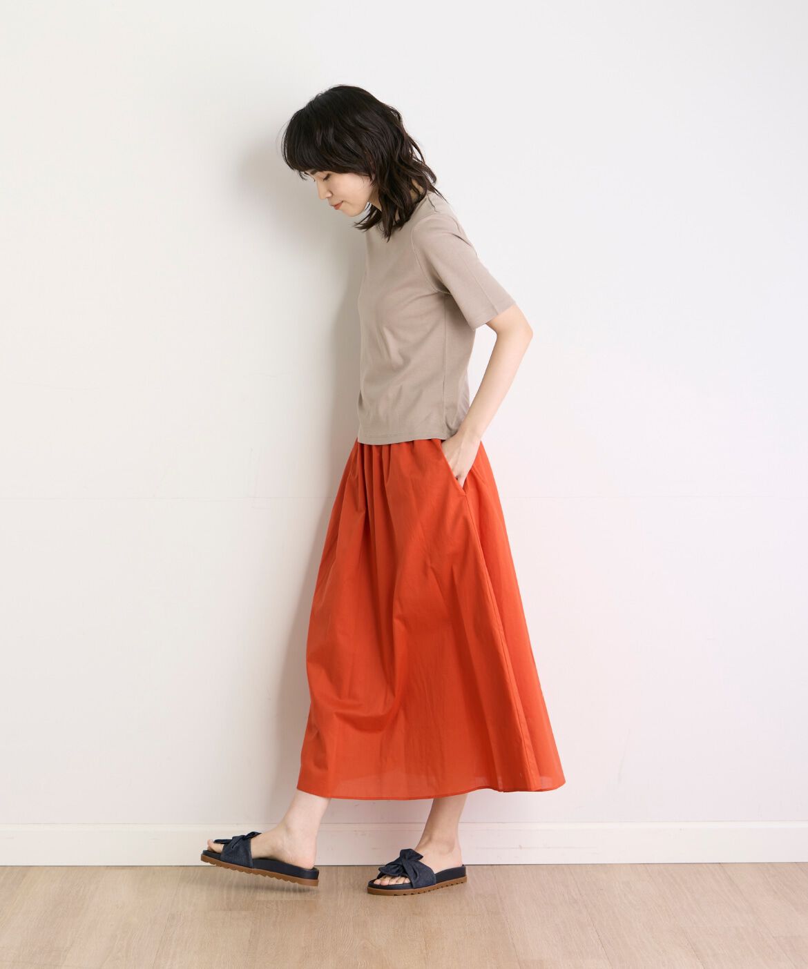 DAY by DAY it&rsquo;s international「ベーシッククルーネックTシャツ《スビン綿MIXフライス》」|Tシャツ・カットソー|