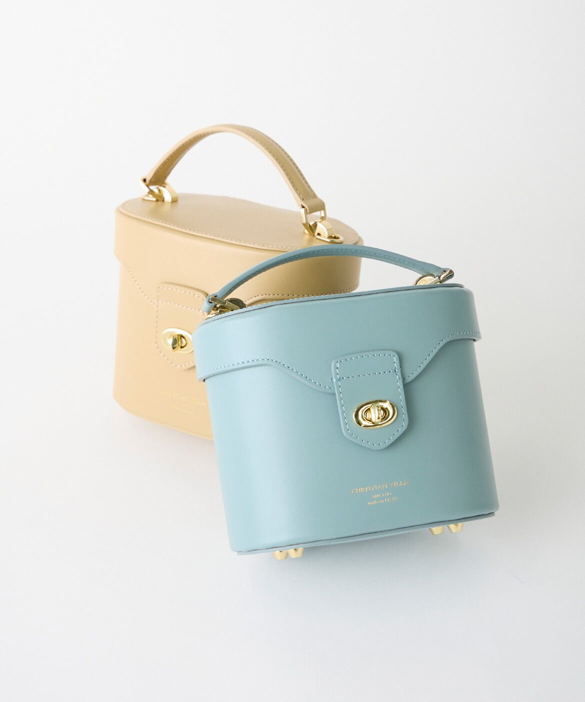 INED「《SUPERIOR CLOSET》ショルダーベルト付き　2WAYバニティバッグ《CHRISTIAN VILLA》」|ショルダー・メッセンジャー|