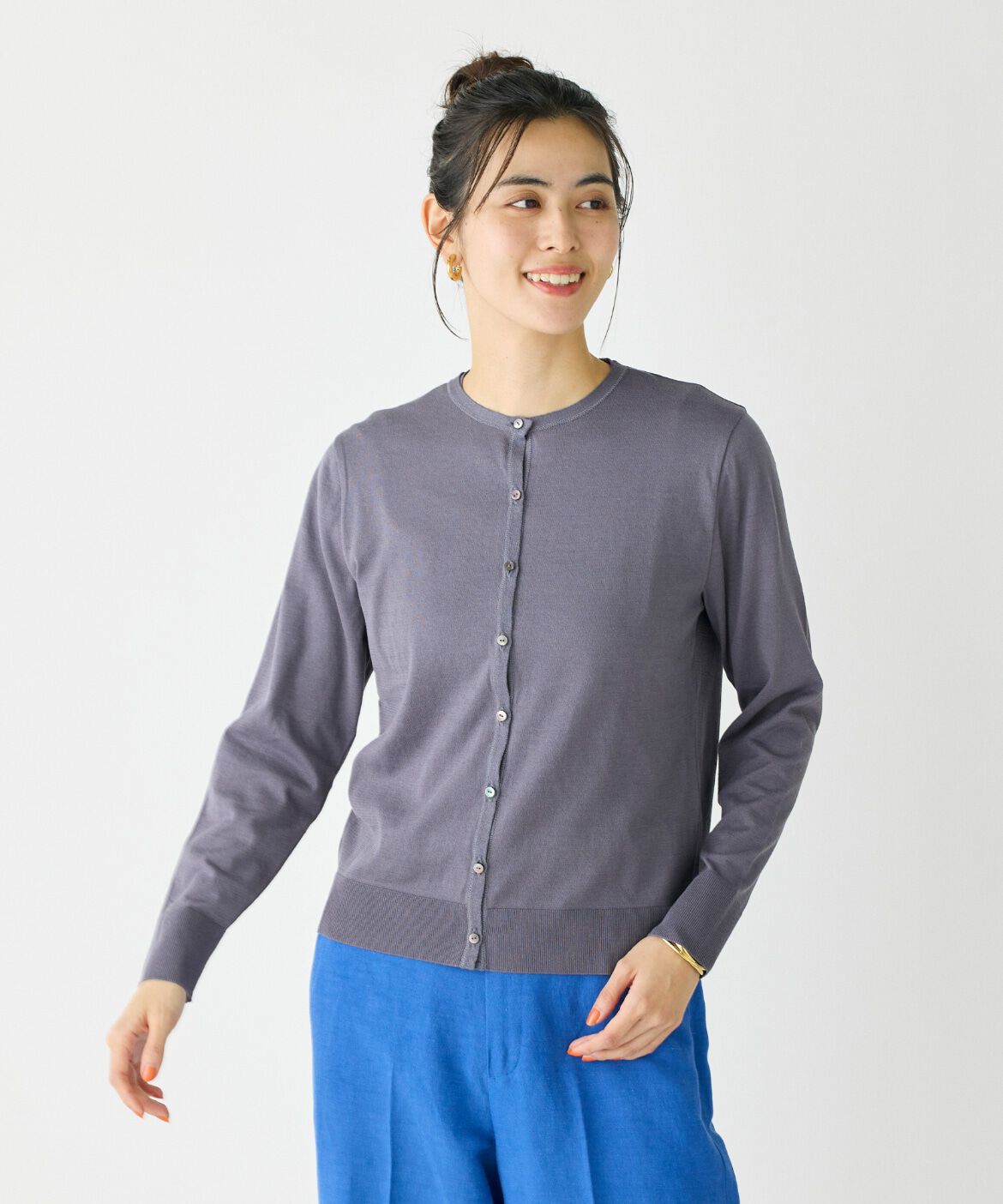 DAY by DAY it&rsquo;s international「クルーネックカーディガン《ガスコットン》」|カーディガン|