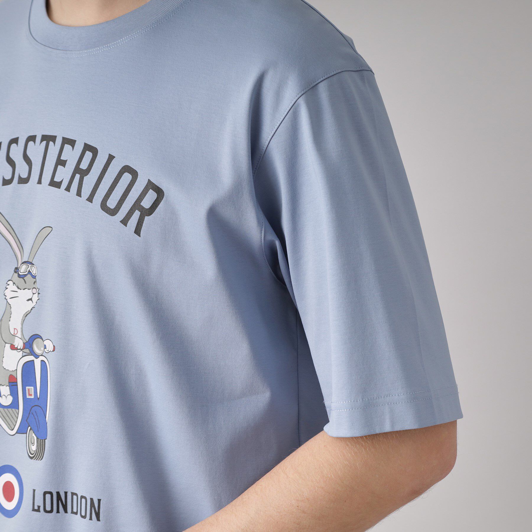 DRESSTERIOR「【接触冷感/抗菌防臭/消臭/Safari5月号掲載】ICE CLEAR COTTON ロンドンラビッ」|Tシャツ・カットソー|