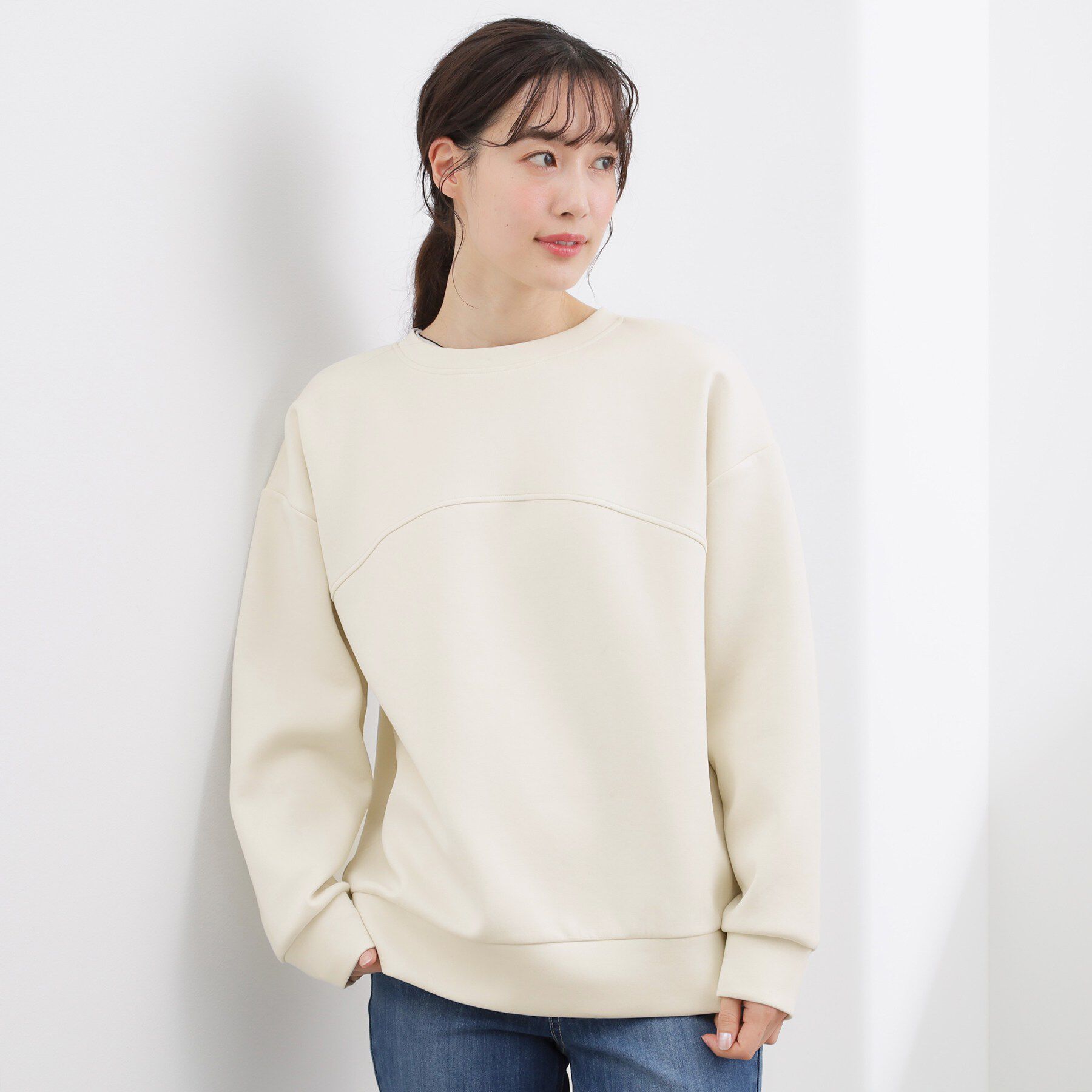 grove「2WAYハーフジップスウェット」|パーカー|