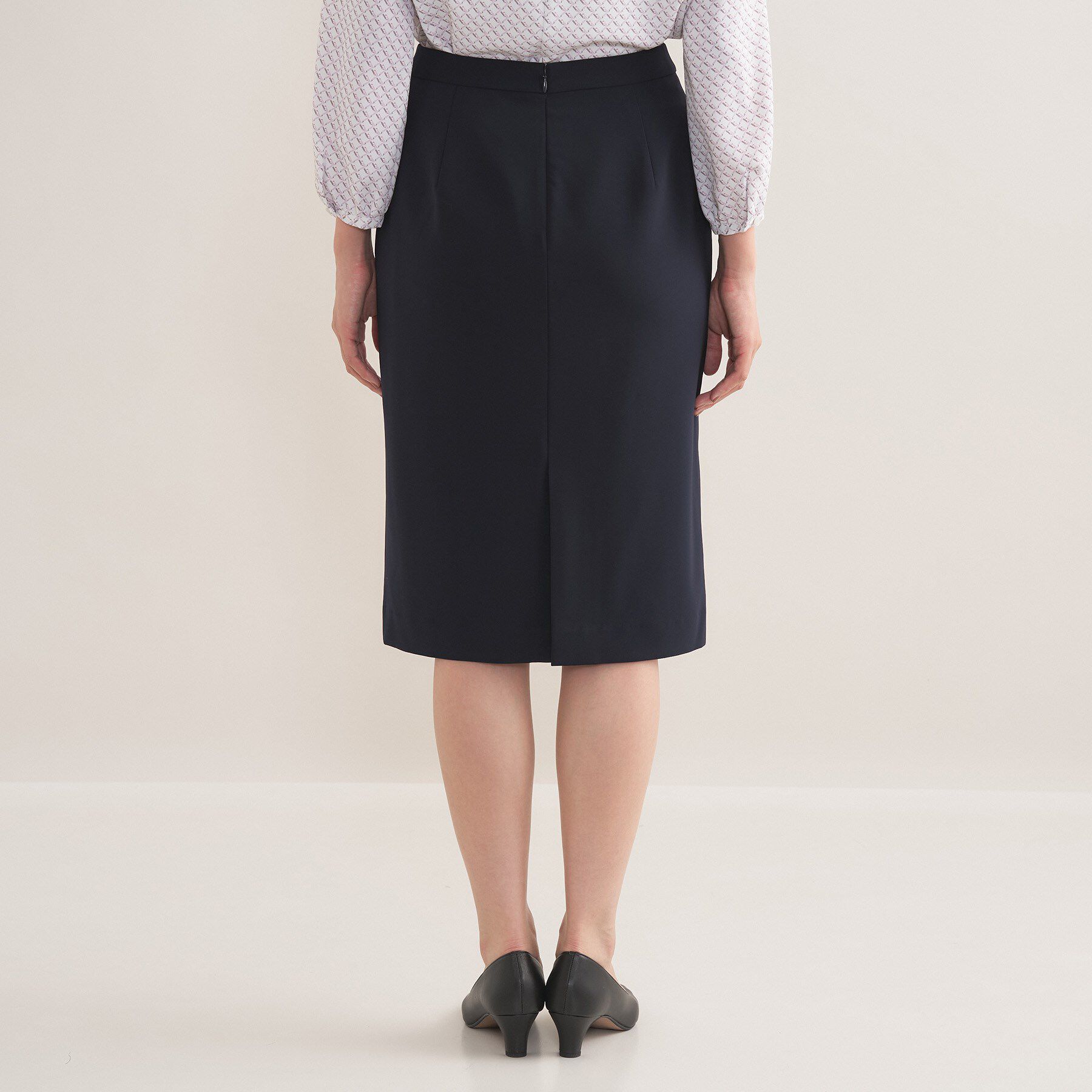 INDIVI「【通勤スーツ／洗える】ストレッチストレートスカート」|スーツ|