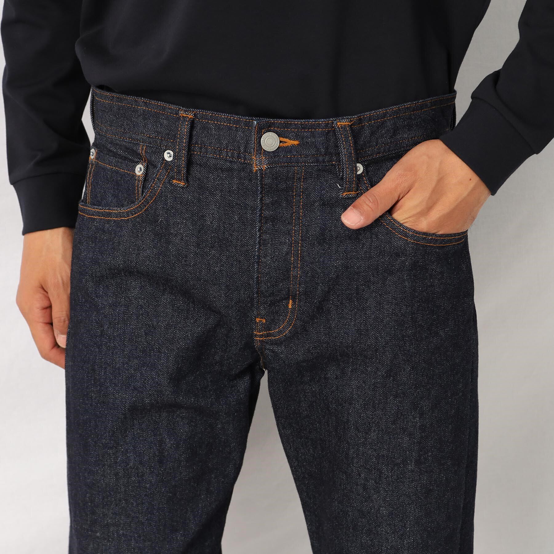 TAKEO KIKUCHI「【Sサイズ～】モンスターストレッチ リジッド デニム パンツ」|デニム|