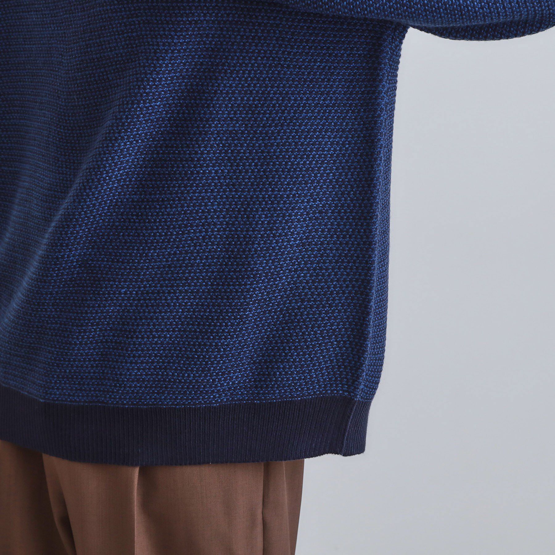 tk.TAKEO KIKUCHI「バーズアイライクボーダーニット」|ニット・セーター|