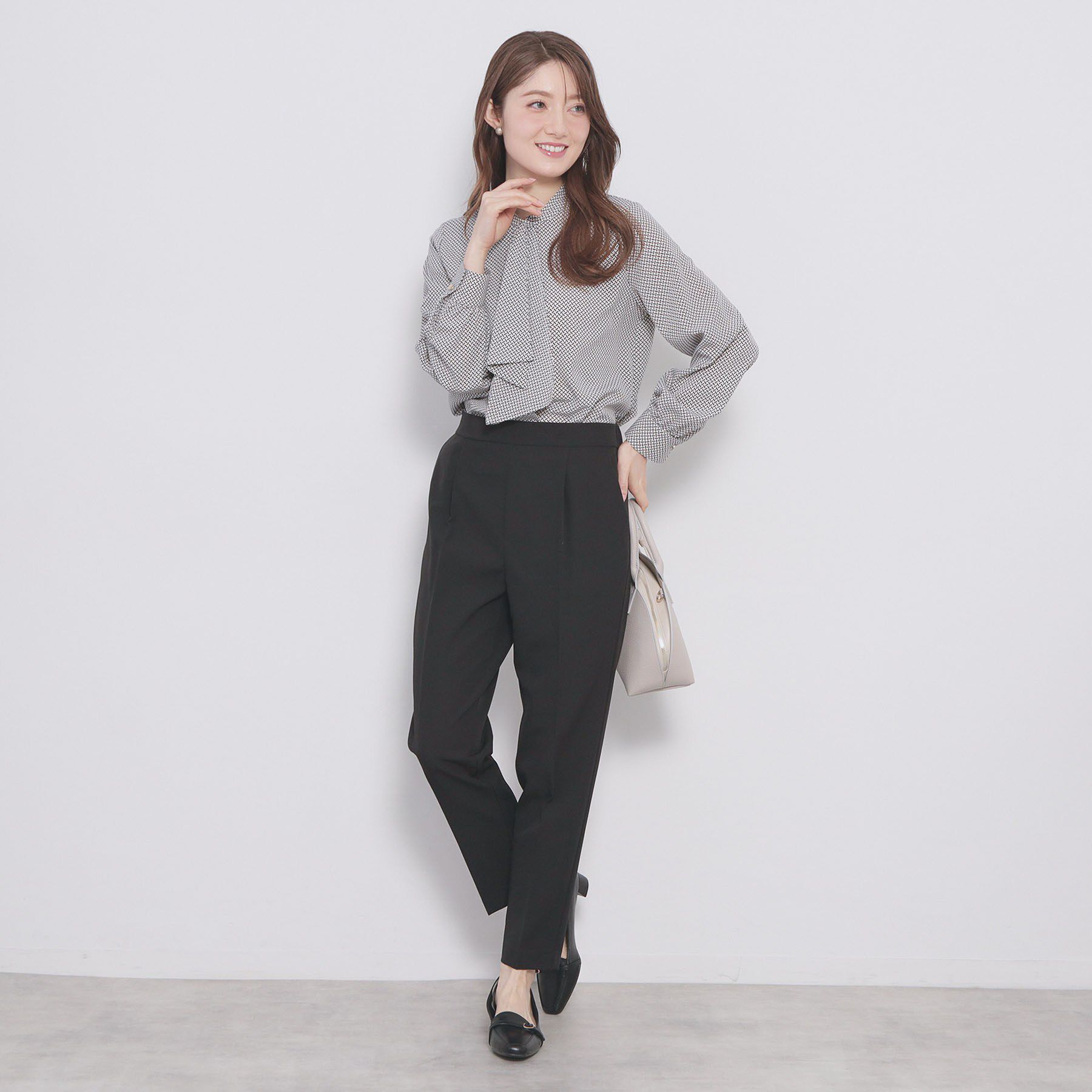 index「ストレッチイージーテーパードパンツ【洗濯機OK/イージーアイロン】」|その他|