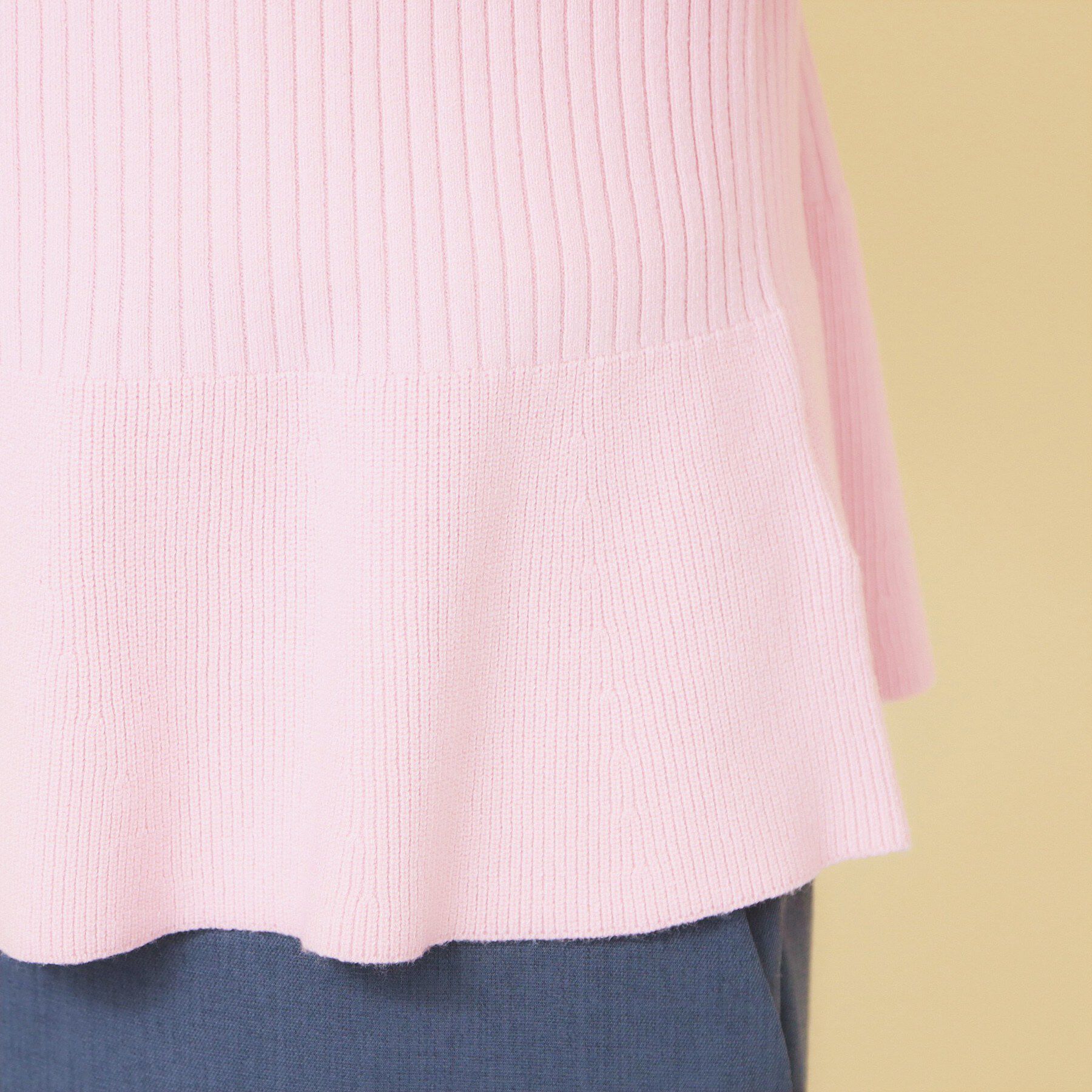 index「前後2wayラメトリムリボンカーディガン【洗濯機OK】」|カーディガン|