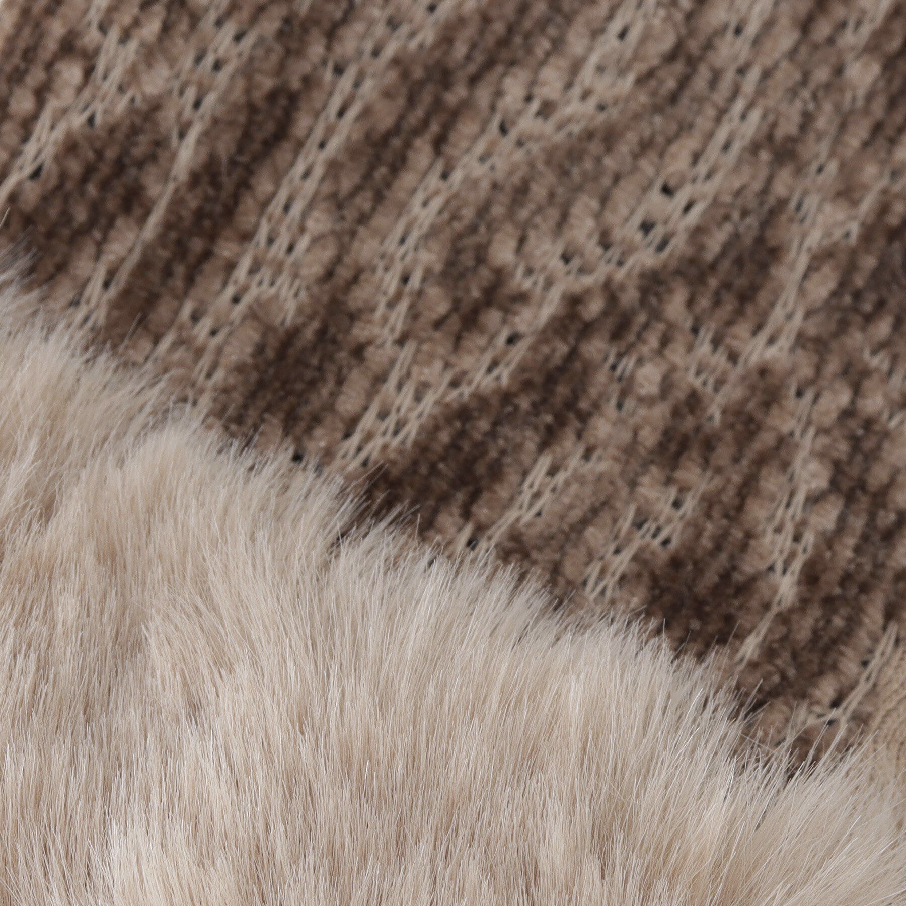 THE SHOP TK「ファーグローブ」|手袋|