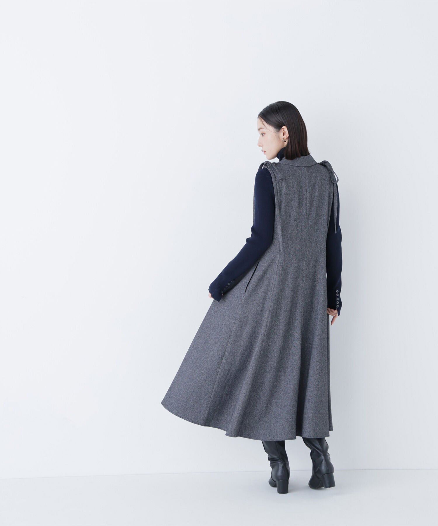  「2wayショルダーリボンジャンスカ」|ワンピース|