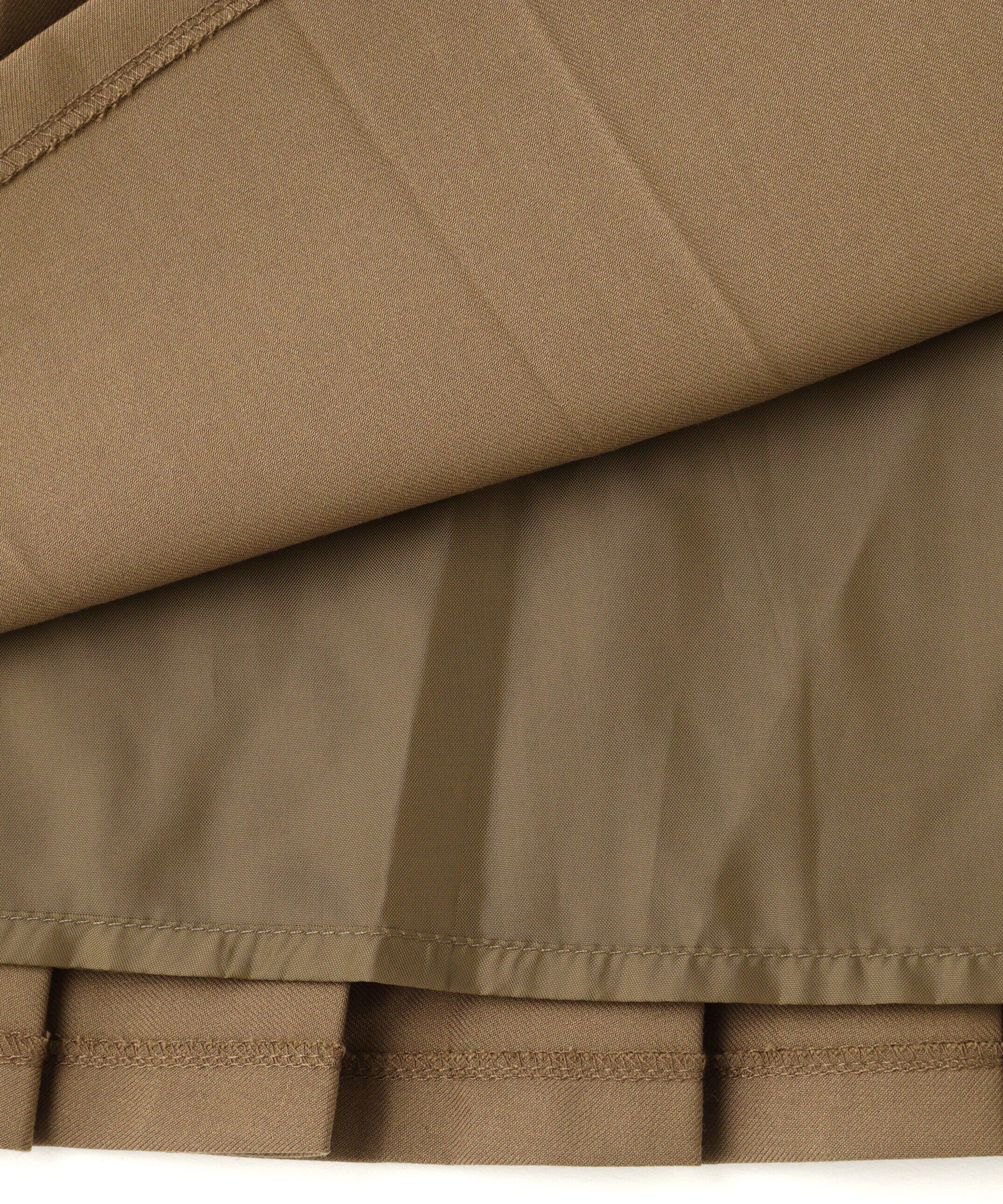  「ローウエストミドル丈プリーツスカート」|スカート|