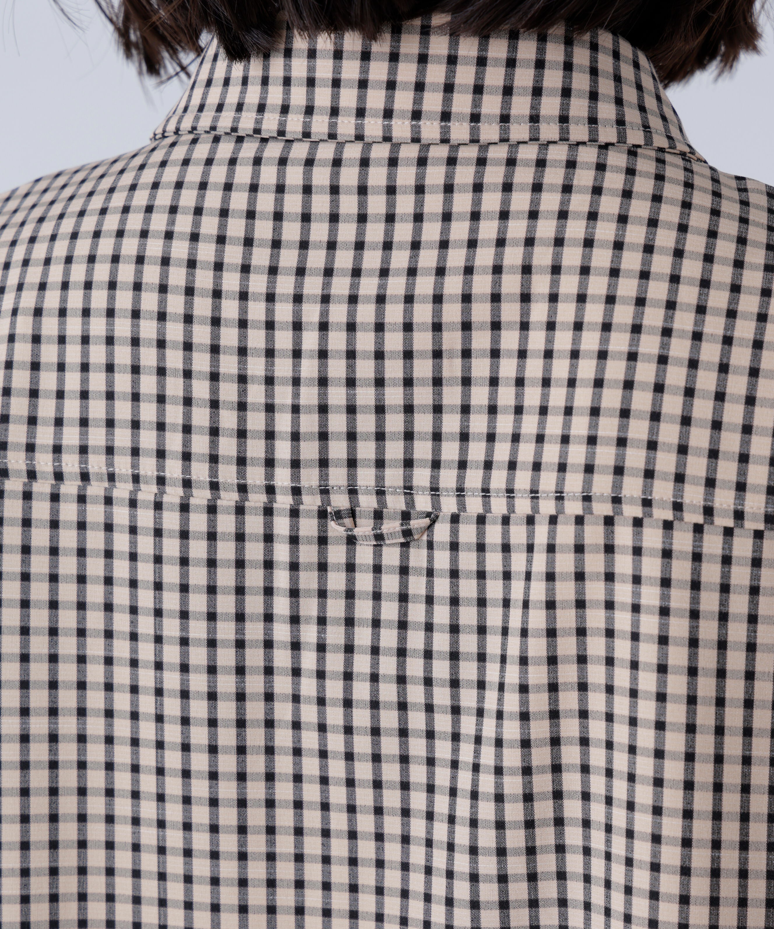  「プリーツシャツロングスリーブミニワンピース」|ワンピース|