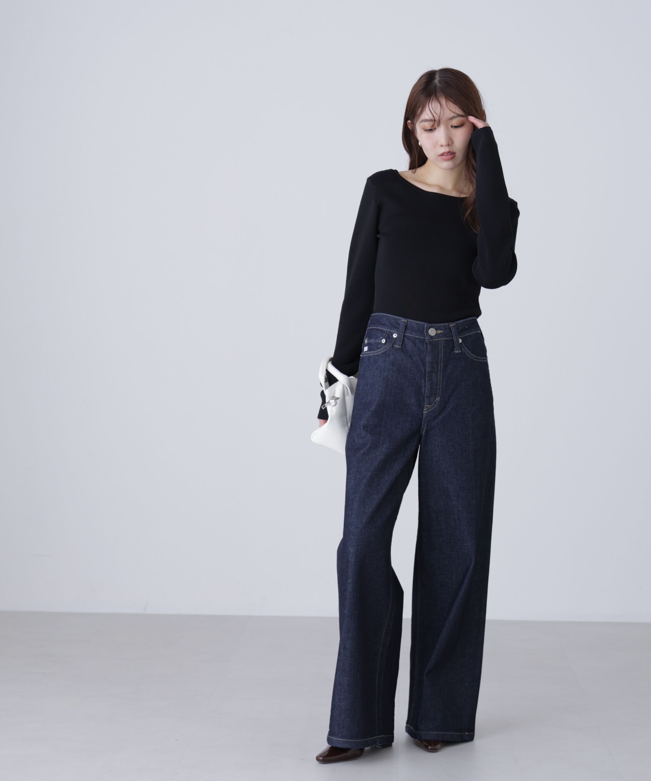  「バックオープンニット」|ニット・セーター|