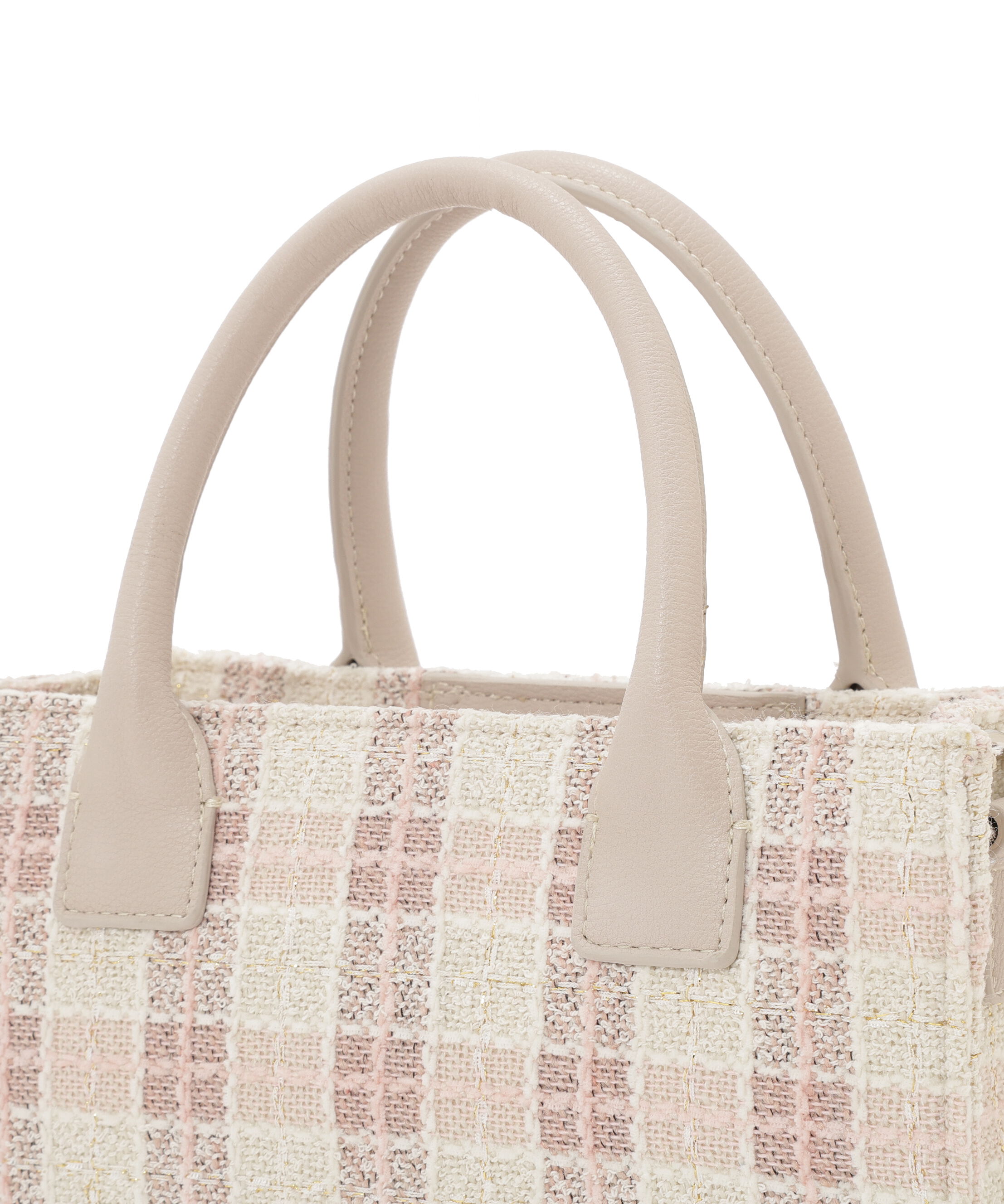  「ツイードチェックトートバッグ」|その他|